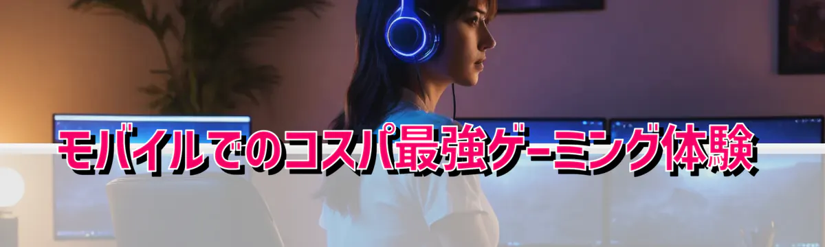 モバイルでのコスパ最強ゲーミング体験