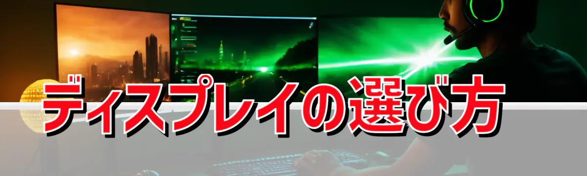ディスプレイの選び方