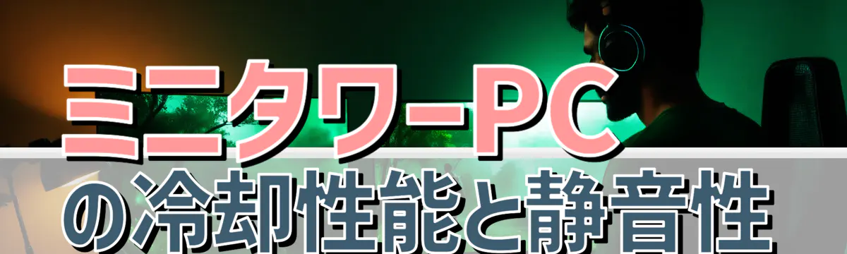 ミニタワーPCの冷却性能と静音性
