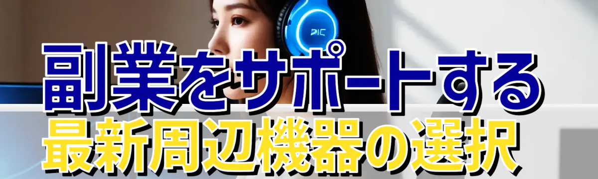 副業をサポートする最新周辺機器の選択