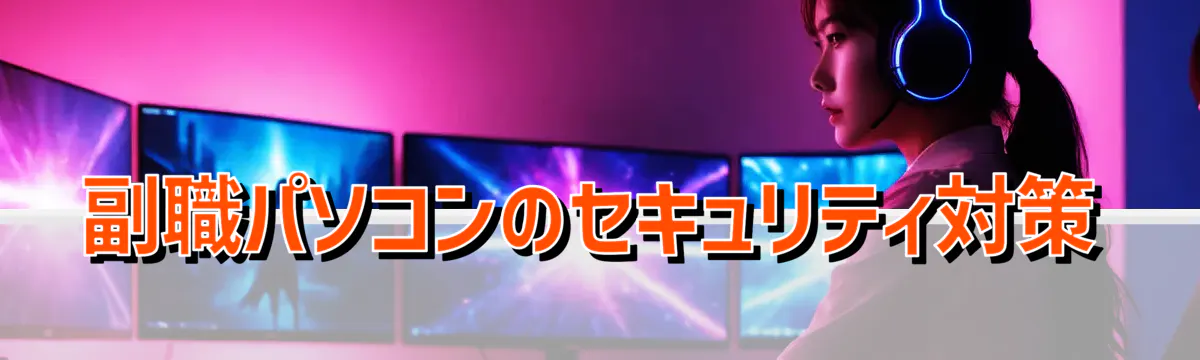 副職パソコンのセキュリティ対策