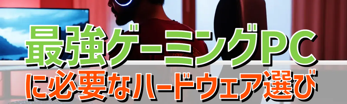 最強ゲーミングPCに必要なハードウェア選び