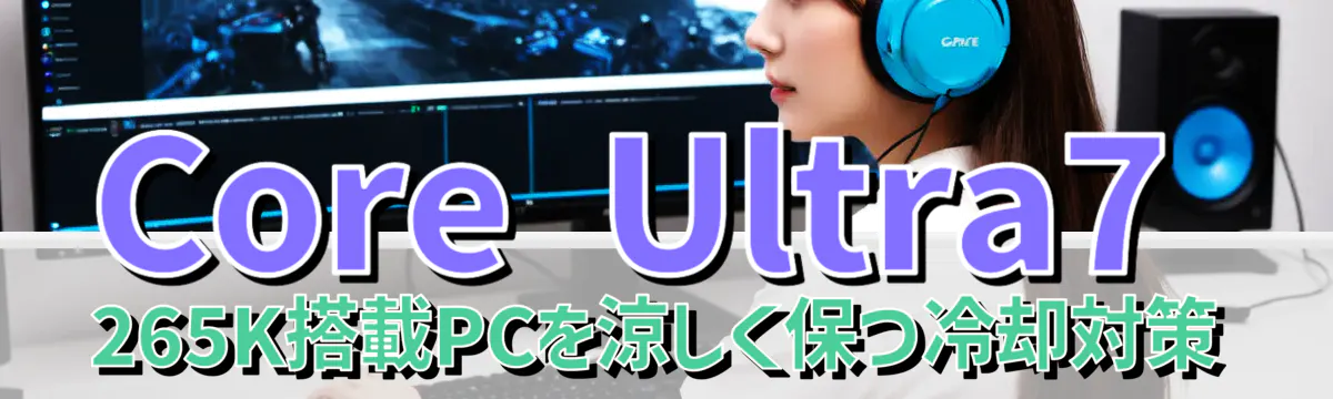 Core Ultra7 265K搭載PCを涼しく保つ冷却対策