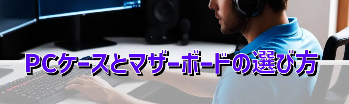 PCケースとマザーボードの選び方
