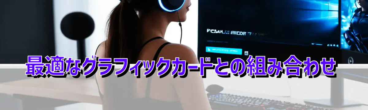 最適なグラフィックカードとの組み合わせ