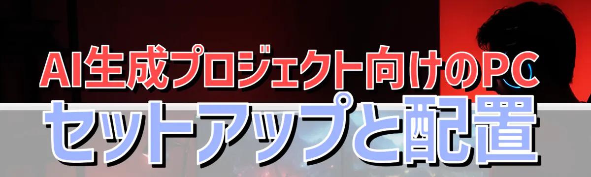 AI生成プロジェクト向けのPCセットアップと配置