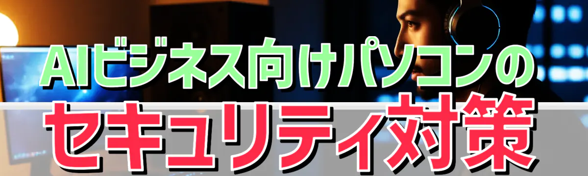 AIビジネス向けパソコンのセキュリティ対策