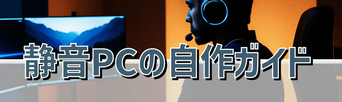 静音PCの自作ガイド