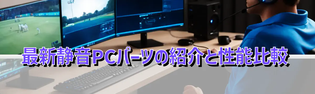 最新静音PCパーツの紹介と性能比較