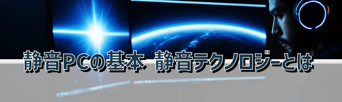 静音PCの基本 静音テクノロジーとは