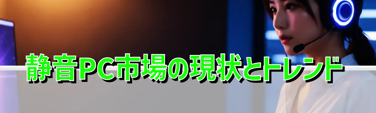 静音PC市場の現状とトレンド