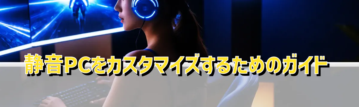 静音PCをカスタマイズするためのガイド