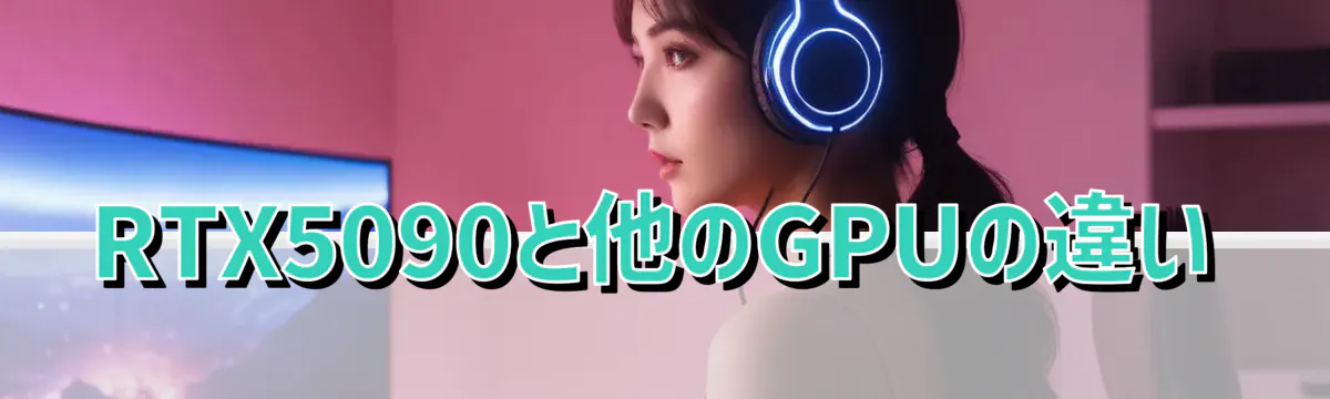 RTX5090と他のGPUの違い