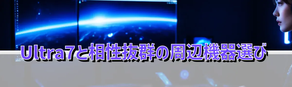 Ultra7と相性抜群の周辺機器選び
