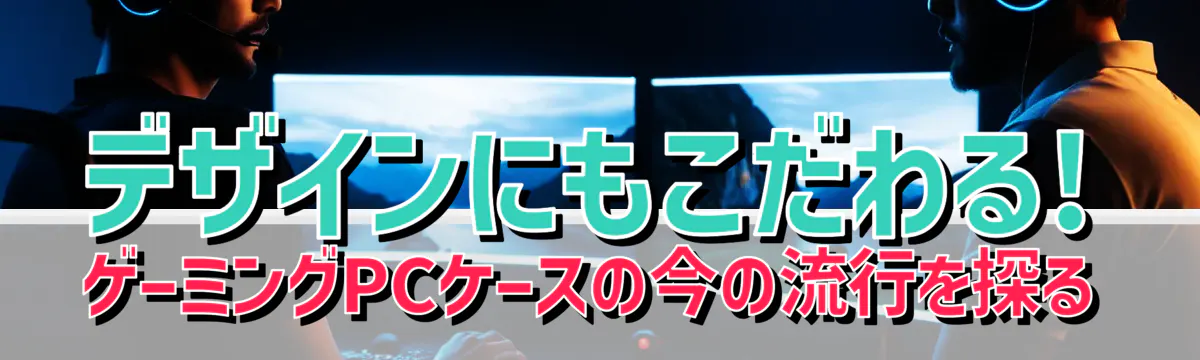 デザインにもこだわる! ゲーミングPCケースの今の流行を探る