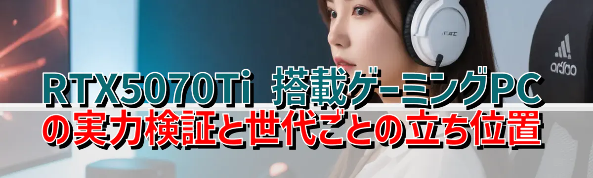 RTX5070Ti 搭載ゲーミングPCの実力検証と世代ごとの立ち位置