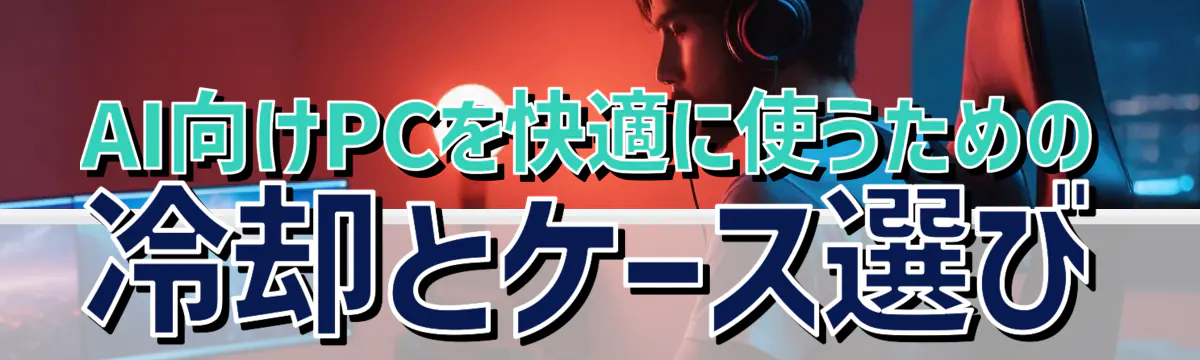 AI向けPCを快適に使うための冷却とケース選び