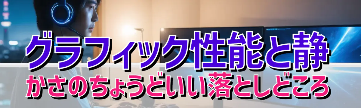 グラフィック性能と静かさのちょうどいい落としどころ