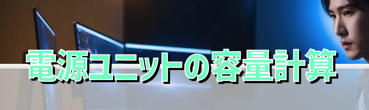 電源ユニットの容量計算