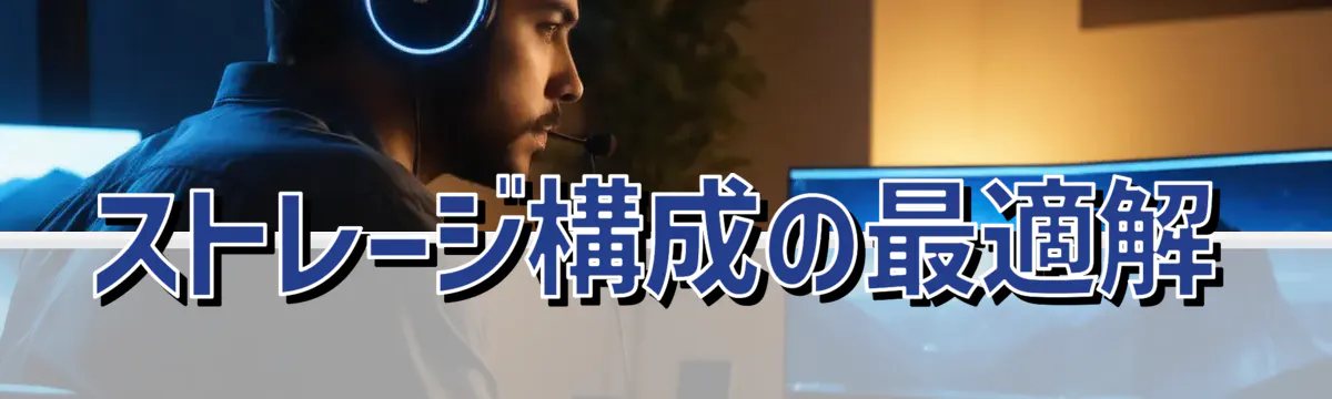 ストレージ構成の最適解