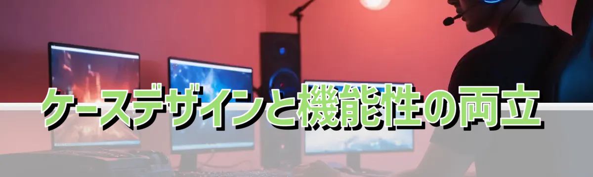 ケースデザインと機能性の両立