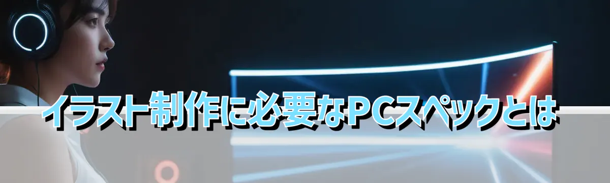 イラスト制作に必要なPCスペックとは