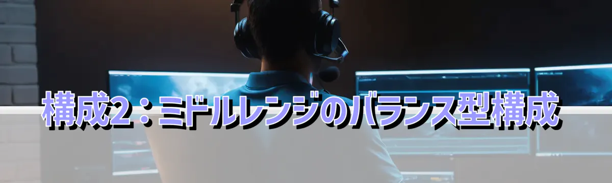 構成2：ミドルレンジのバランス型構成