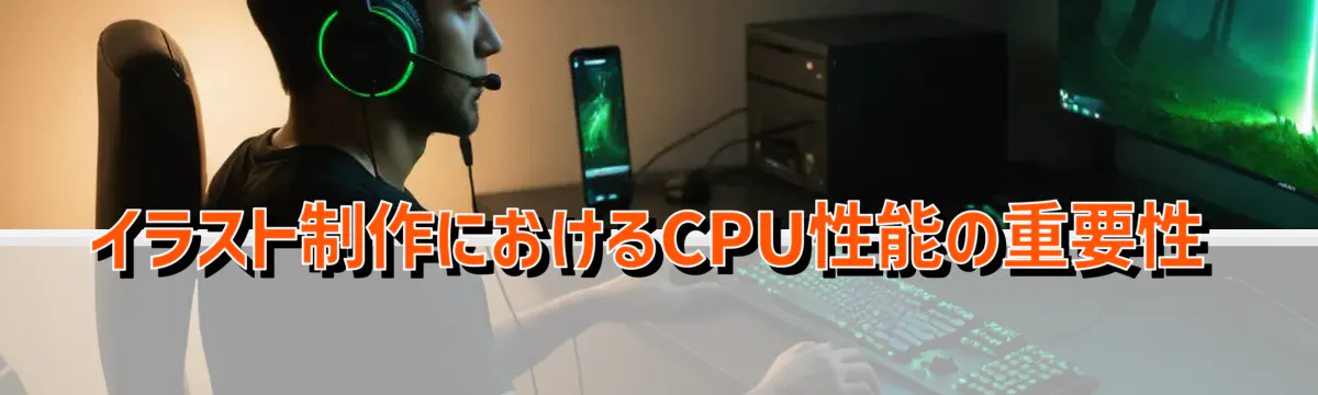 イラスト制作におけるCPU性能の重要性