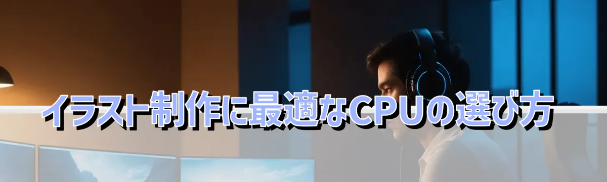 イラスト制作に最適なCPUの選び方