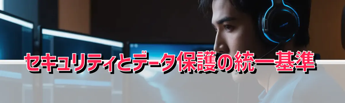 セキュリティとデータ保護の統一基準