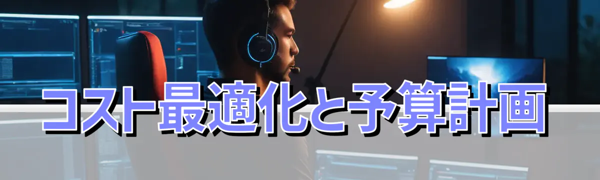 コスト最適化と予算計画