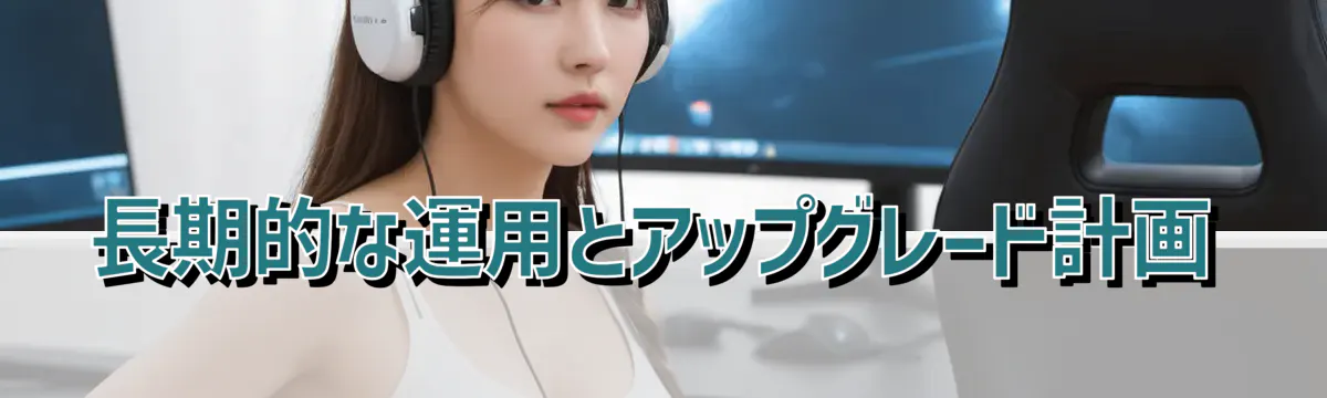 長期的な運用とアップグレード計画