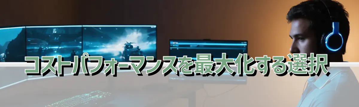 コストパフォーマンスを最大化する選択
