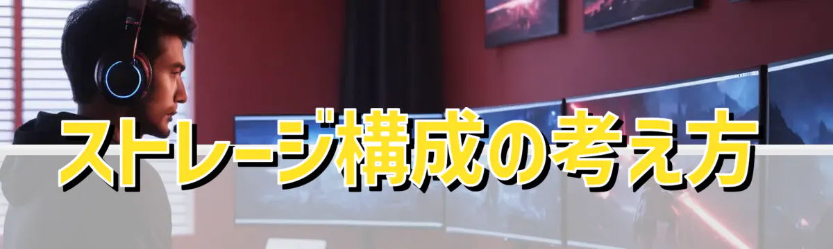 ストレージ構成の考え方