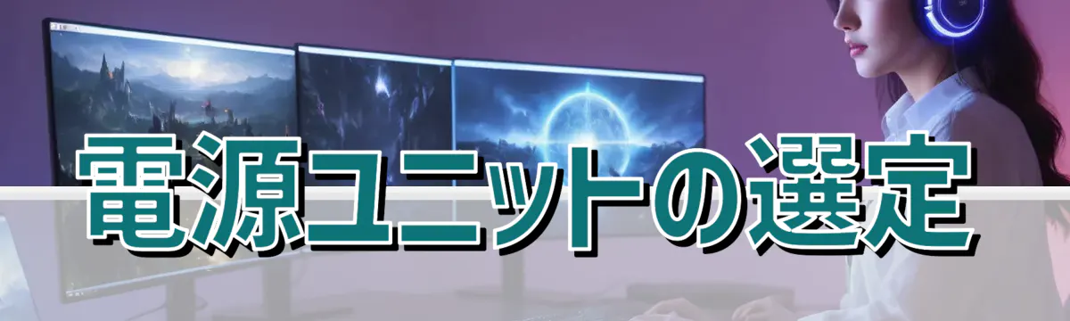 電源ユニットの選定