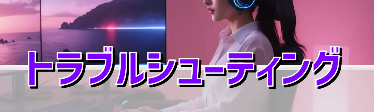 トラブルシューティング