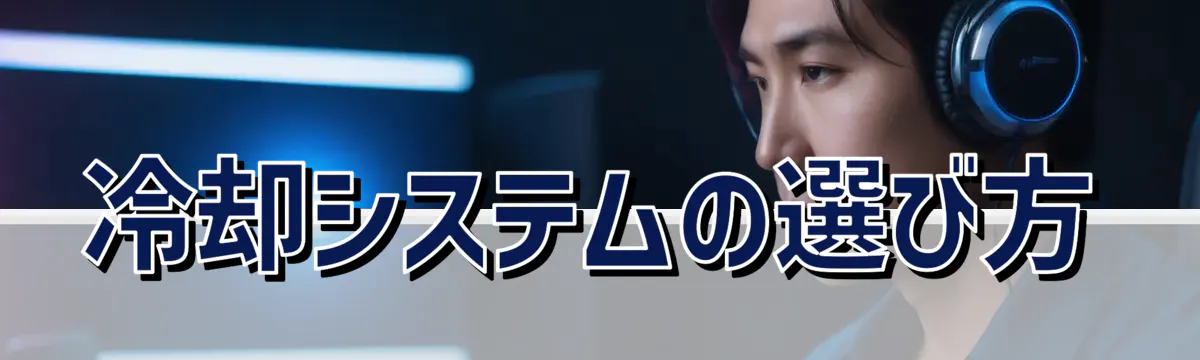冷却システムの選び方