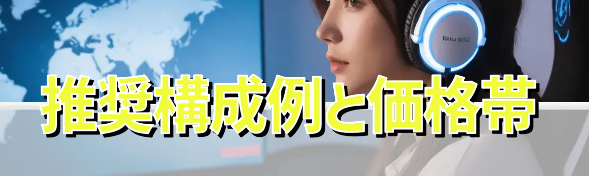 推奨構成例と価格帯