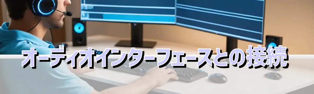 オーディオインターフェースとの接続
