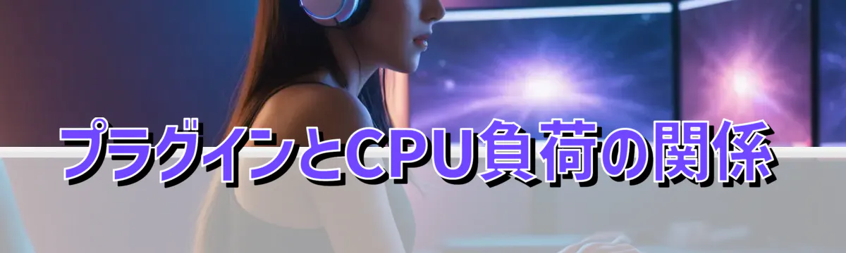 プラグインとCPU負荷の関係