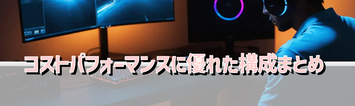 コストパフォーマンスに優れた構成まとめ