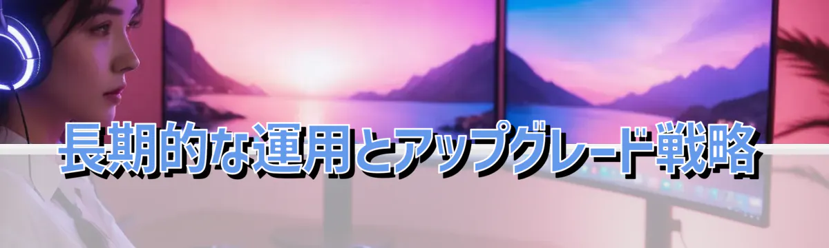 長期的な運用とアップグレード戦略