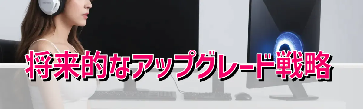 将来的なアップグレード戦略