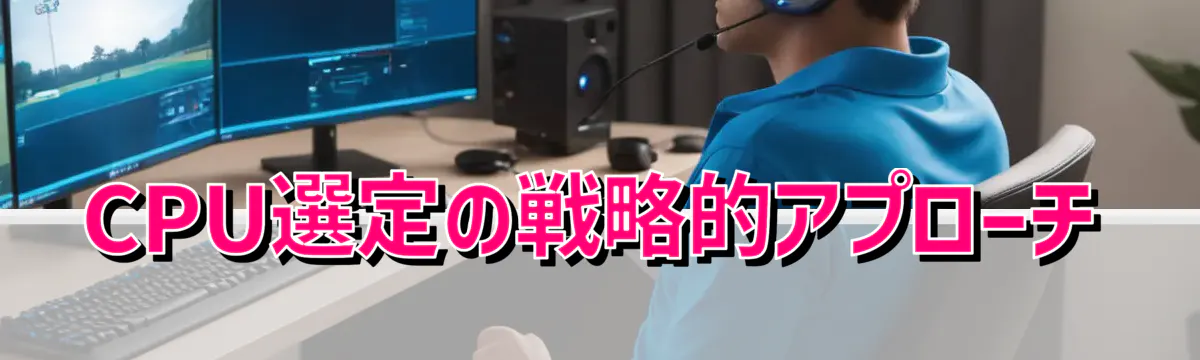 CPU選定の戦略的アプローチ
