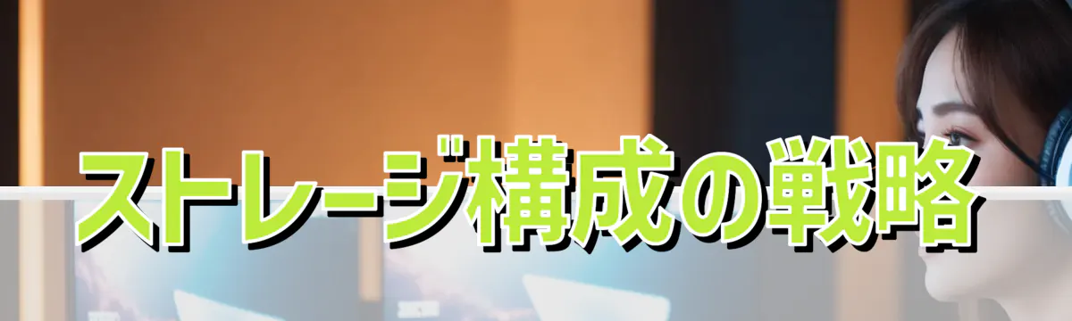 ストレージ構成の戦略