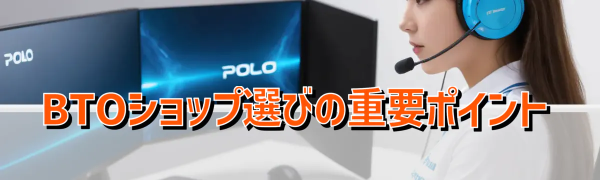 BTOショップ選びの重要ポイント