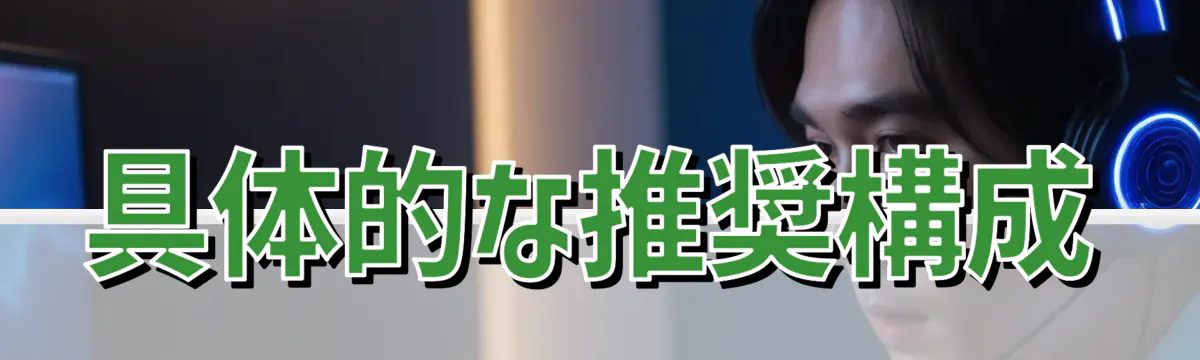 具体的な推奨構成