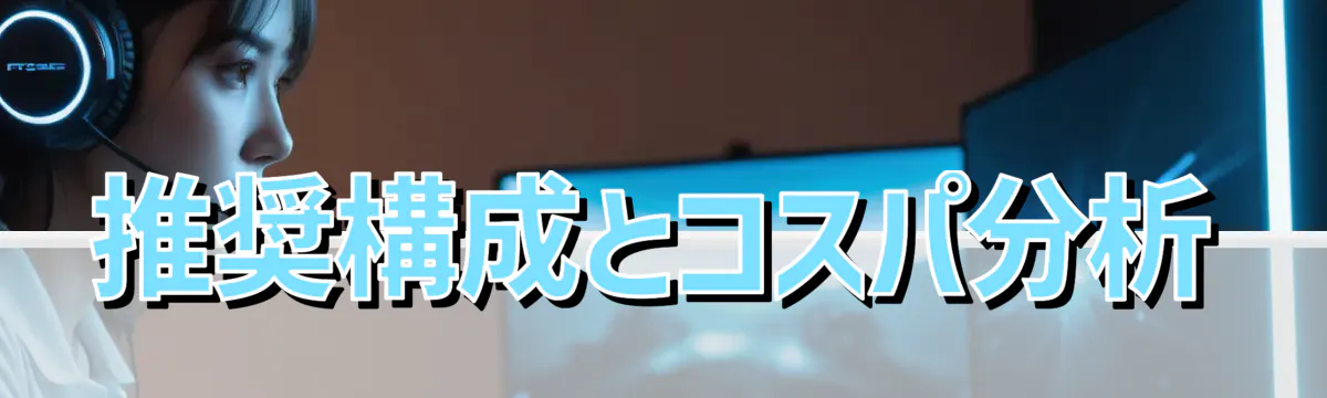 推奨構成とコスパ分析