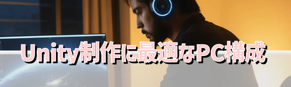 Unity制作に最適なPC構成