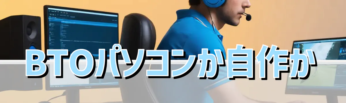 BTOパソコンか自作か